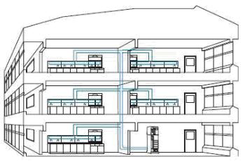 PCR實驗室供排水系統(tǒng)整體設計效果圖與原理圖